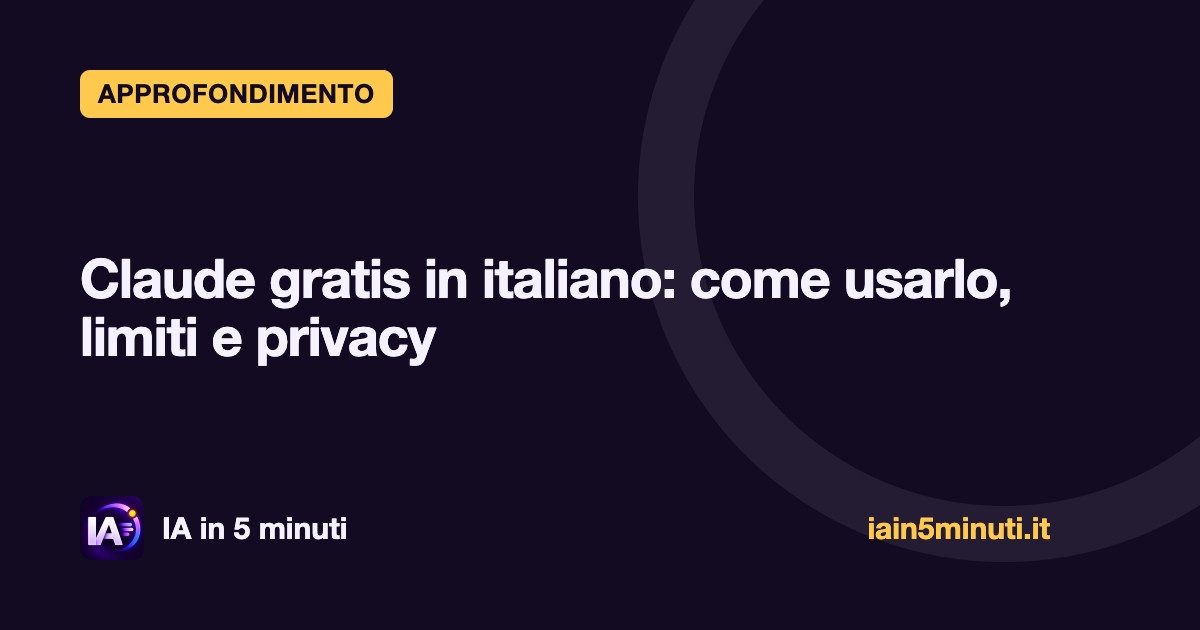 Persona alla scrivania che dialoga con un assistente di intelligenza artificiale, per la guida a Claude gratis in italiano